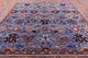 10' Square Persian Fine Serapi Handmade Wool Rug - Q12873