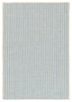 Dash & Albert Pixel Sky Woven Sisal/Wool Rug, Blue, 5' x 8'