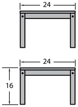 Adirondack Side Table, Federal Blue