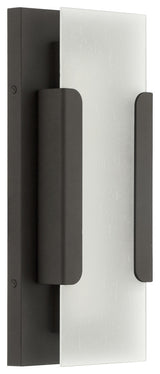 Access Lighting 20002LEDDMG/SDG Hubert 13" Tall LED Wall Sconce - Bronze