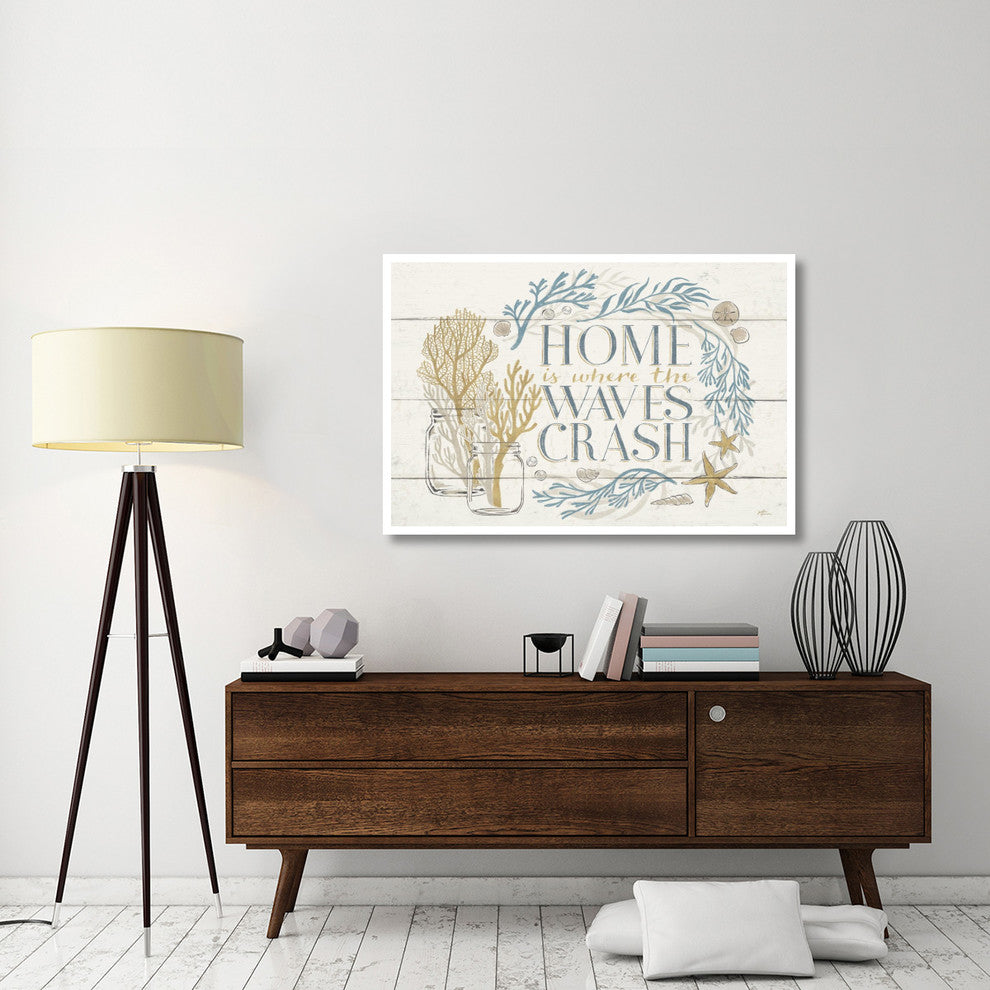"Golden Sea I" Digital Paper Print by Janelle Penner, 50"x34"