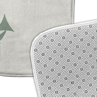 34" x 21" Anchor and Rope Bathmat, Sage