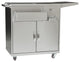 Outdoor Party Cart with Ice Bin Cooler
