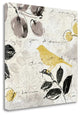 "Plume And Motif II" By Pela Err, Giclee Print on Gallery Wrap Canvas