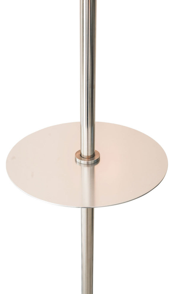 Modern Efficient Standing Electric Heater, Silver, 81.6"