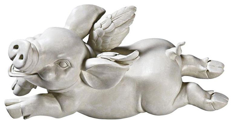 Design Toscano If Pigs Had Wings Statue