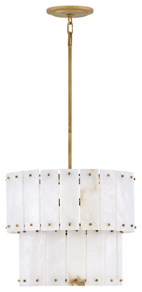 Fredrick Ramond Simone Medium Convertible Semi-Flush Mount, Burnished Gold