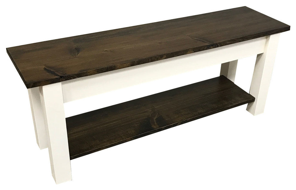 Lillian Homestead Bench/ Storage Bench, 48"