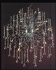 Cherry Blossom 32 Light Chandelier With Chrome Finish