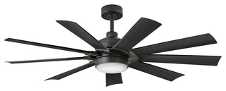 Hinkley Lighting 904260F-LWD Turbine 60" 9 Blade Smart LED Indoor - Matte Black