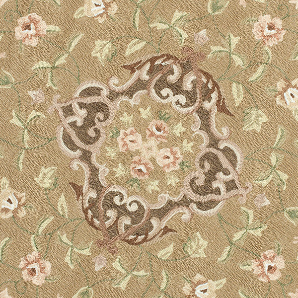 Safavieh Durarug Ezc434C Beige, Brown Area Rug