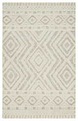 Weave & Wander Elika Beige 2'x3' Hand Tufted Area Rug