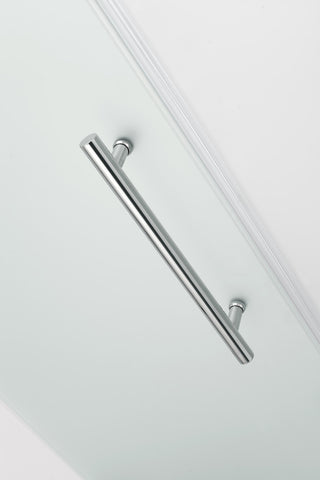 Belmore GS 69.25"-70.25"x72" Frameless Hinged Shower Door