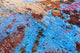 4' 0" X 5' 10" Wool and Silk Handmade Abstract Rug Q8791