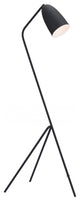 Matte Black Angled Tripod Floor Lamp