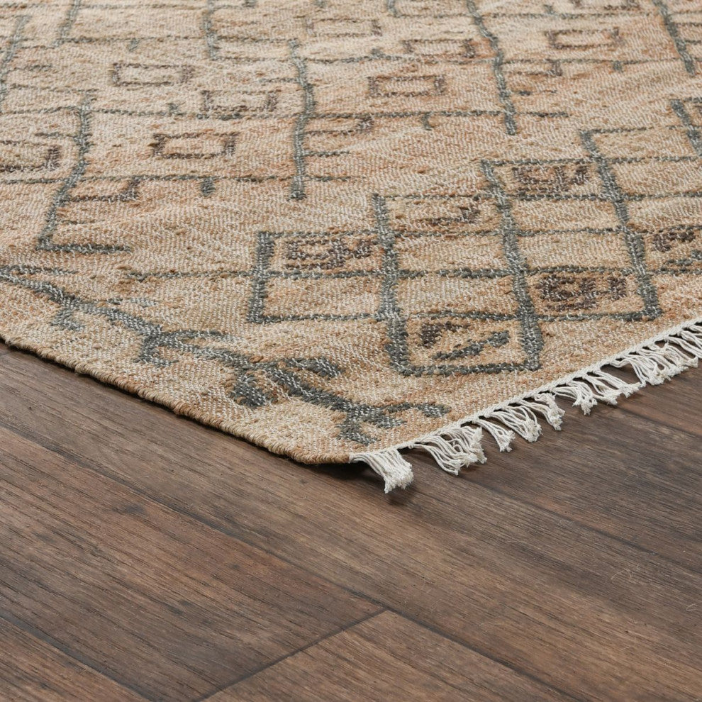 Classic Home Accona Natural/Sage Rug, 8'x10'