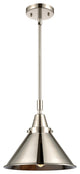 Innovations 447-1S-PN-M10-PN Briarcliff 1 Light Mini Pendant, Polished Nickel