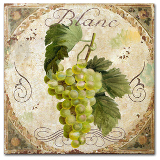 Color Bakery 'Tuscany Table Blanc' Canvas Art, 35"x35"