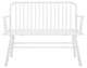 Safavieh Lucilia Spindle Bench, White
