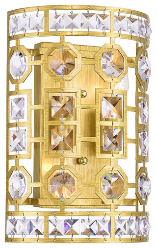 Belinda 2 Light Wall Sconce With Champagne Finish