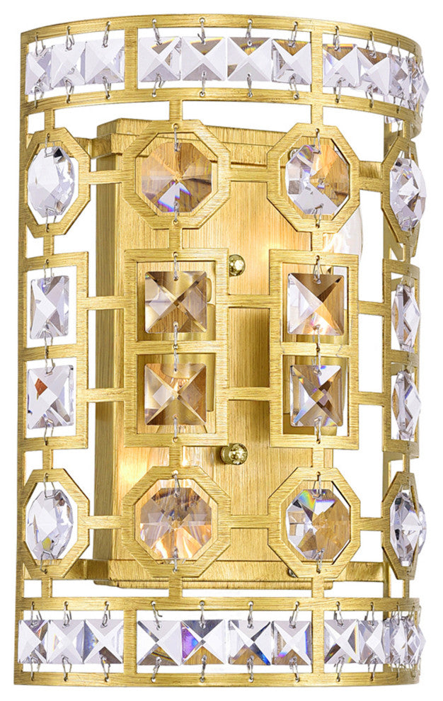 Belinda 2 Light Wall Sconce With Champagne Finish