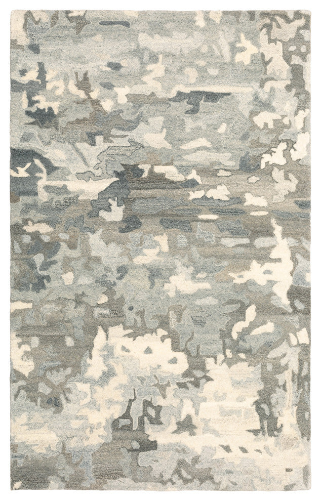 Oriental Weavers Anastasia Grey/ Charcoal Abstract Indoor Area Rug 5'X8'