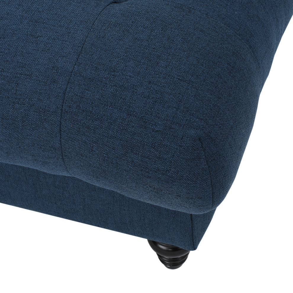 GDF Studio Parisian Coffee Table, Dark Blue