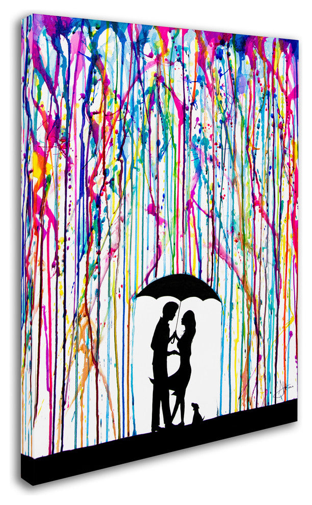Marc Allante 'Two Step' Canvas Art, 19x14