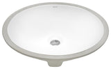 Ruvati 16 x 13 inch Undermount Bathroom Sink White