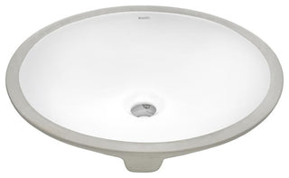 Ruvati 16 x 13 inch Undermount Bathroom Sink White