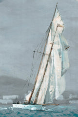 "White Sail" Painting Print on Wrapped Canvas, 20"x30"