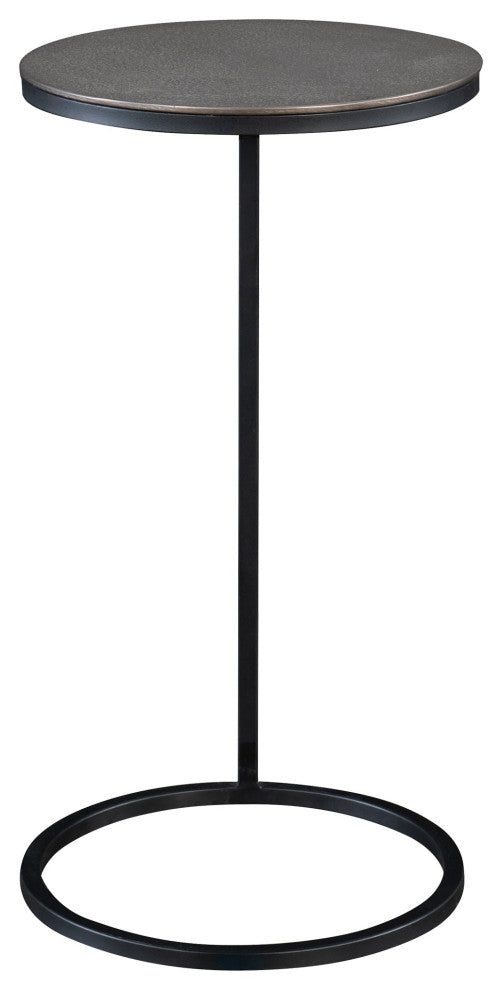 Uttermost Brunei Nickel Accent/Drink Table