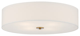 Access Lighting 64064LEDDLP/WH Mid Town 4 Light 24"W LED Flush - Antique