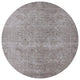 Ahgly Company Indoor Round Mid-Century Modern Area Rugs, 7' Round