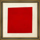 Kazimir Malevich Red Square - 16" x 16" Framed Premium Canvas Print