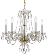Crystorama Traditional Crystal 5-Light Chandelier