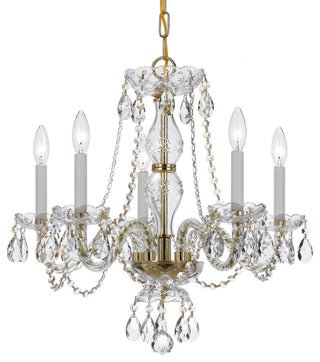 Crystorama Traditional Crystal 5-Light Chandelier