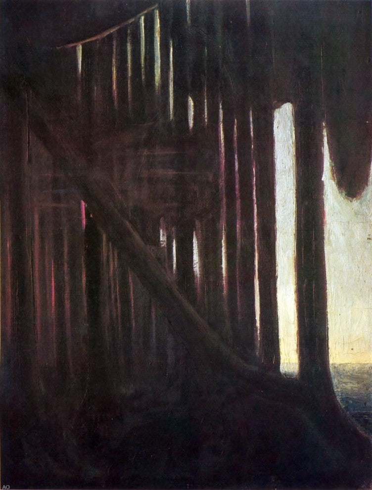 Mikalojus Ciurlionis Rustle of the Forest, 21"x28" Wall Decal