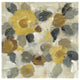 "Neutral Floral Beige II Yellow Flowers" Print by Silvia Vassileva, 26"x26"