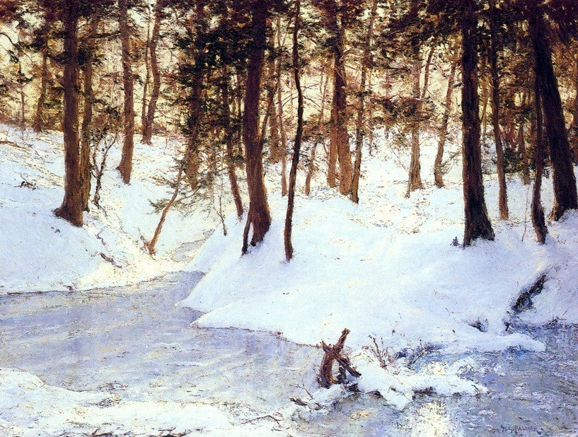Walter Launt Palmer Ice in the Glen Wall Decal
