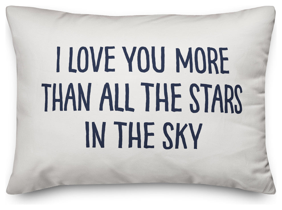 More than all the stars 14x20 Lumbar Pillow