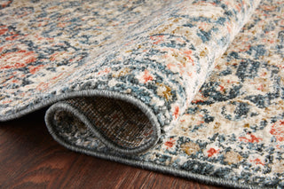 Loloi II Saban SAB-02 Blue, Spice Sample Swatch