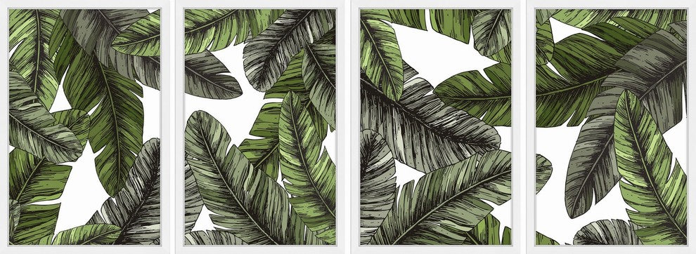 Charleston Quadriptych, 48x18