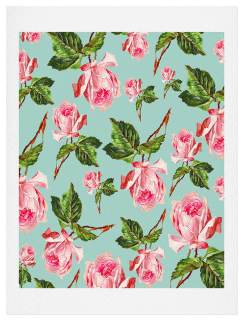 Deny Designs Allyson Johnson Prettiest Roses Art Print