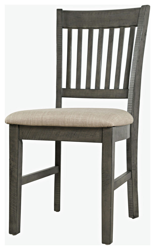 Rustic Shores Coastal Style USB Charging Desk and Chair Set - Stone