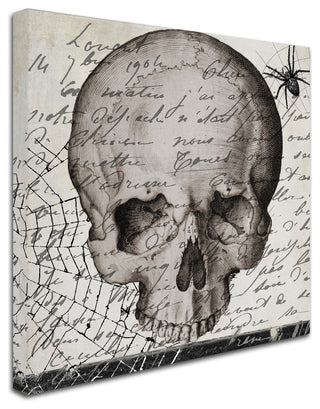 Color Bakery 'Halloween Skull' Canvas Art, 18x18