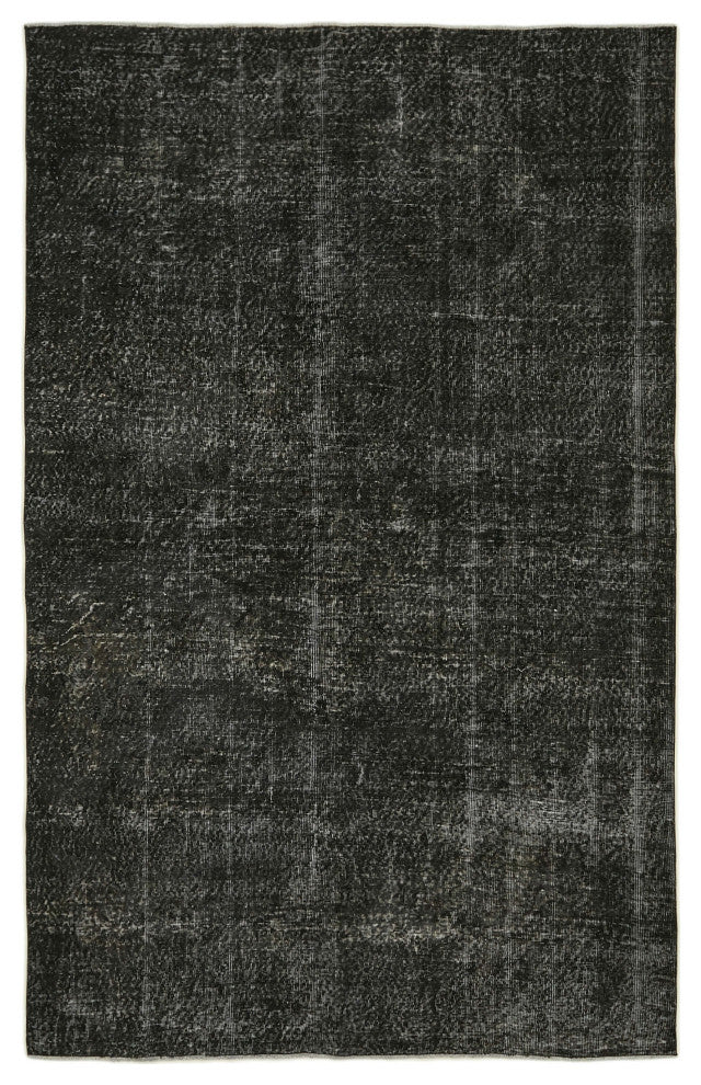 Rug N Carpet - Handmade Oriental 6' 3'' x 9' 9'' Unique Overdyed Rug