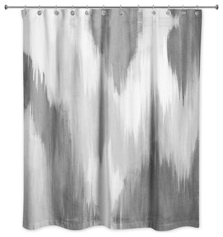 Paint Splotches 2 71x74 Shower Curtain
