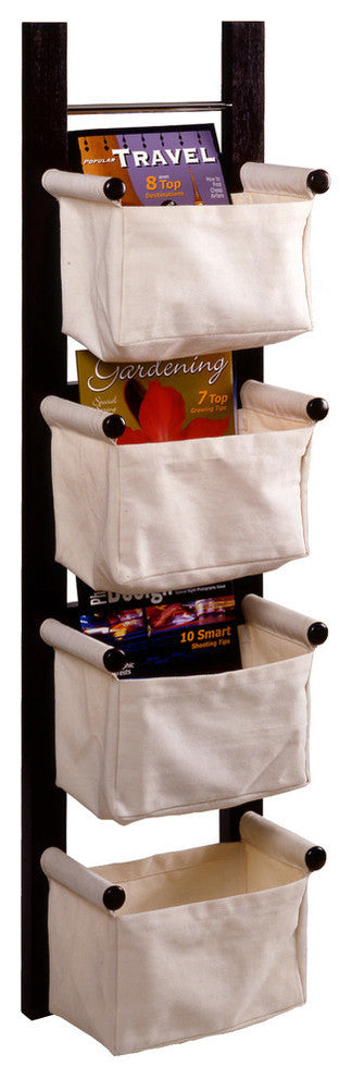 Winsome Wood Magazine Rack, Espresso
