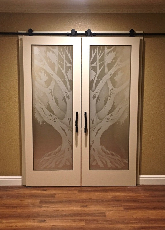 Interior Prehung Door or Interior Slab Door - Oak Tree II - Primed - 24" x...